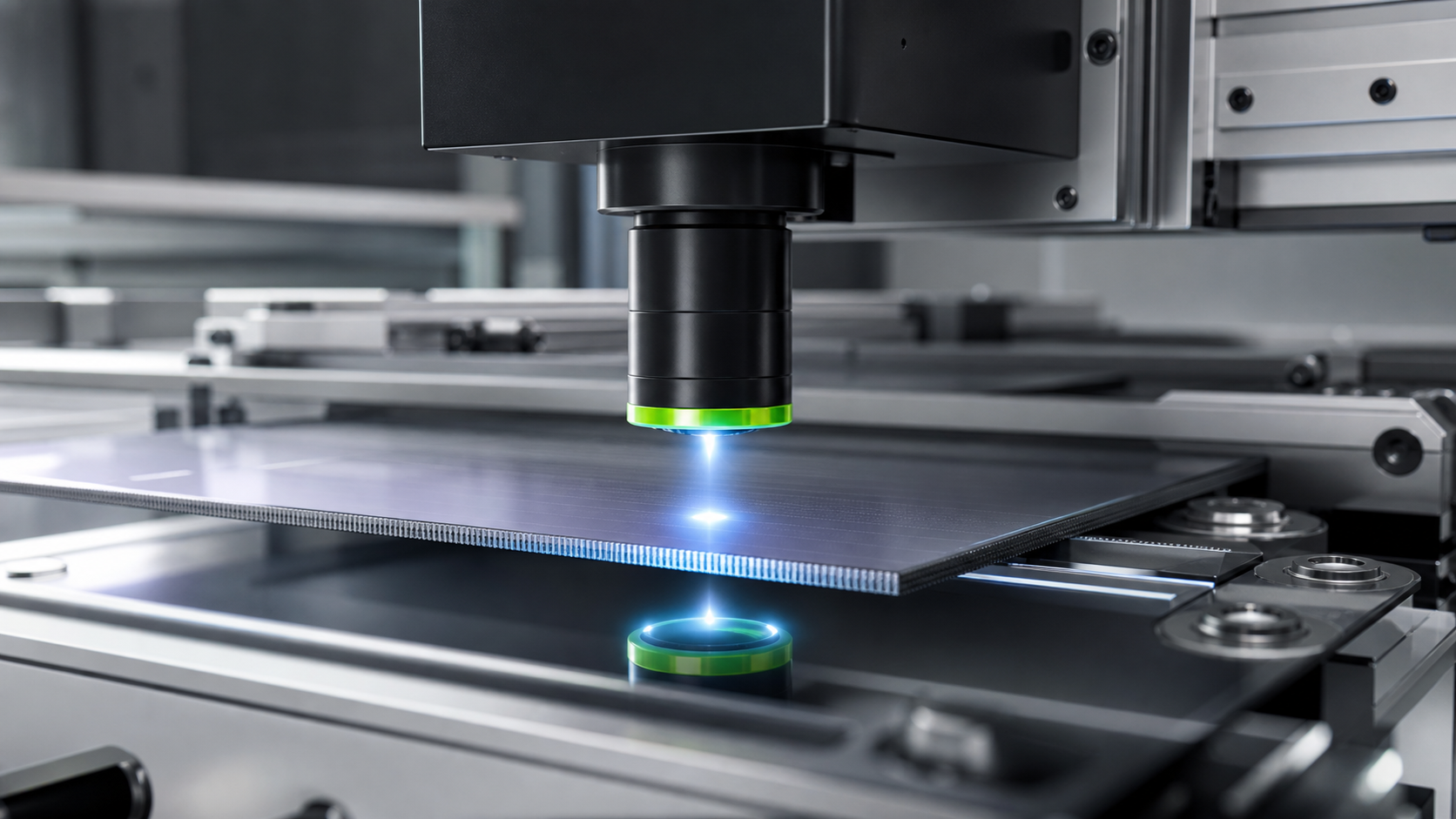Medição online da espessura de wafers de silício