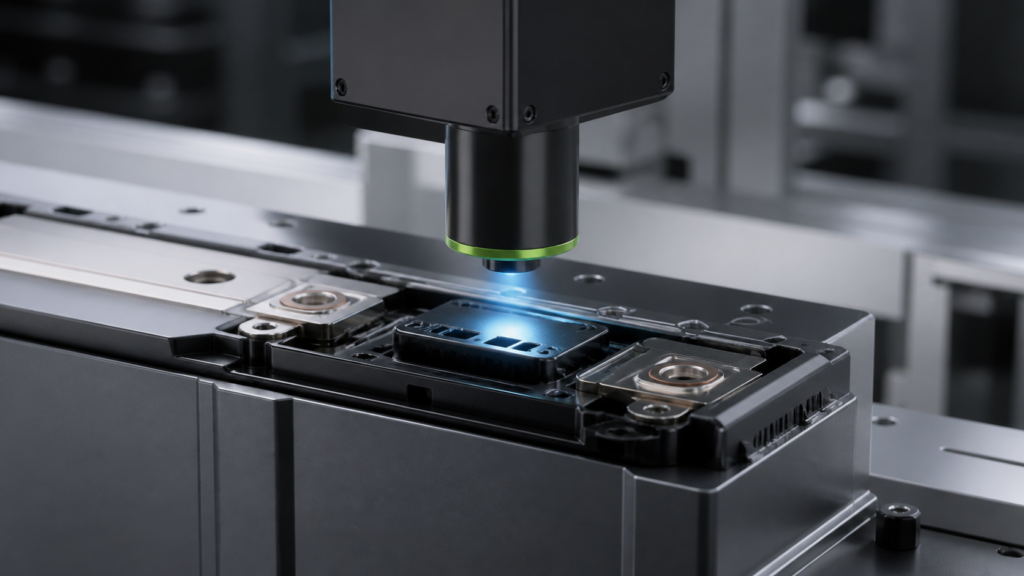 Contrôle des dimensions des interfaces des modules de batteries au lithium
