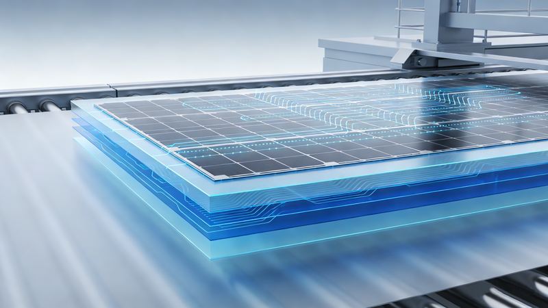 Imagen de portada del caso de aplicación de Liiyi Technology: medición del espesor de las capas de deposición en células de película delgada