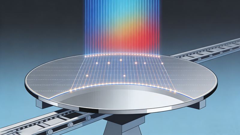 Image de couverture d’un cas d’application de LiiYi Technology : inspection en ligne de la cambrure des plaquettes