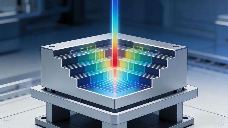 Image de couverture d’un cas d’application de LiiYi Technology : contrôle de la différence de hauteur des structures clés des modules optiques