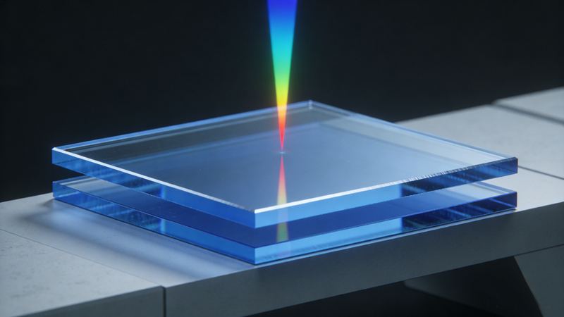 Medición del espesor de materiales ópticos duros y frágiles como el zafiro, imagen de portada del caso de aplicación de Liyi Technology