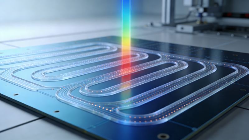 Prüfung der Ebenheit und Wiederholgenauigkeit der Klebstoff‑Dosierbahn, Titelbild des Anwendungsbeispiels von Liyi Technology