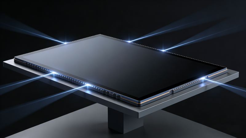 Mesure de la morphologie des bords et de la surface des écrans AMOLED, image de couverture d’un cas d’application de Liyi Technology