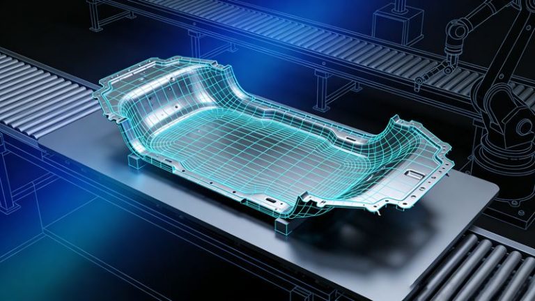 Imagem de capa do caso de aplicação da Liiyi Technology para a detecção da espessura e da deformação de peças estampadas automotivas