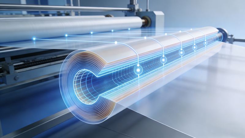 Imagen de portada del caso de aplicación de Liyi Technology para la medición del espesor de una sola capa en películas compuestas multicapa