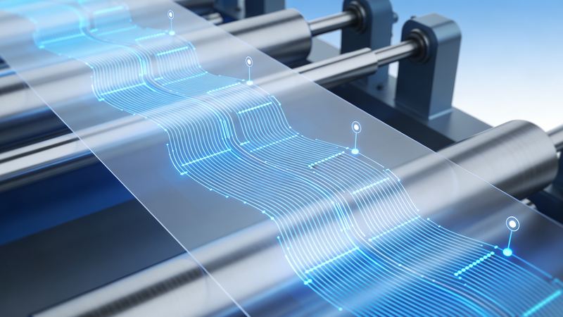 Imagen de portada del caso de aplicación de Liyi Technology para la detección del espesor de membranas de baterías