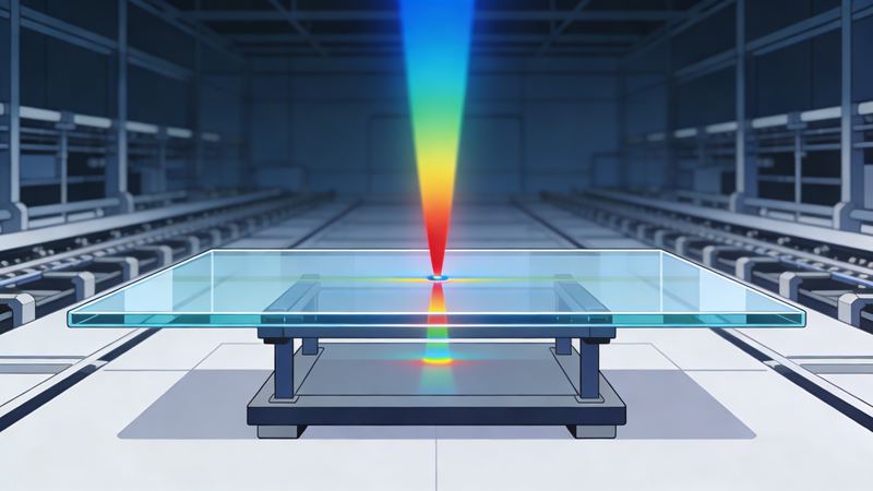 Prüfung der Dicke und Ebenheit von Halbleiter-Glas-Substraten, Titelbild des Anwendungsbeispiels von Liyi Technology