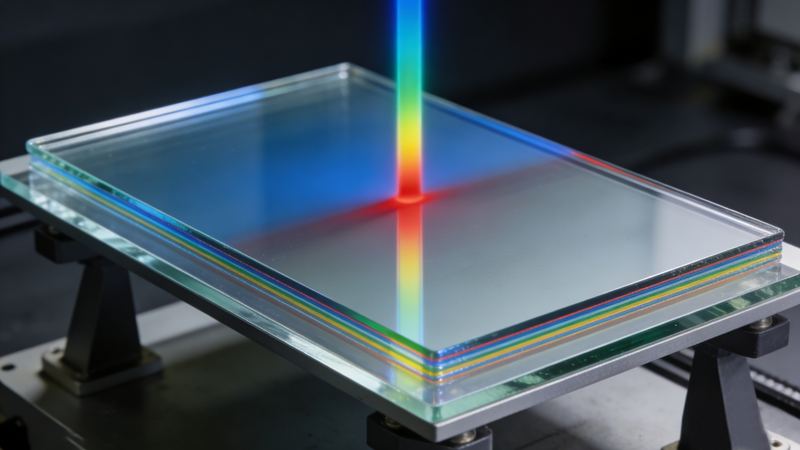 Dickenmessung von Beschichtungen und Funktionsfilmen auf Glas – Titelbild des Anwendungsbeispiels von Liyi Technology