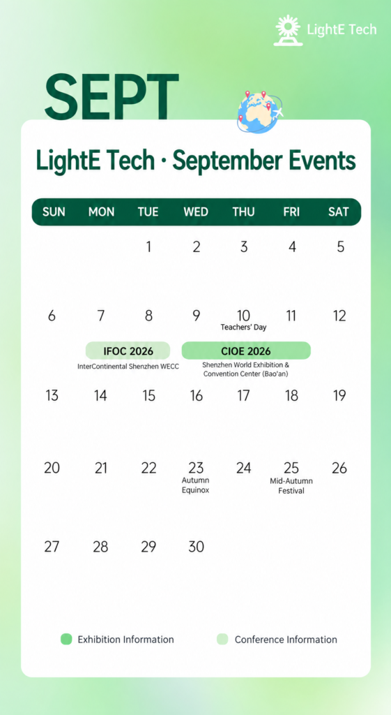 LightE September-Ausstellungs-Vorschau Abbildung 1 en